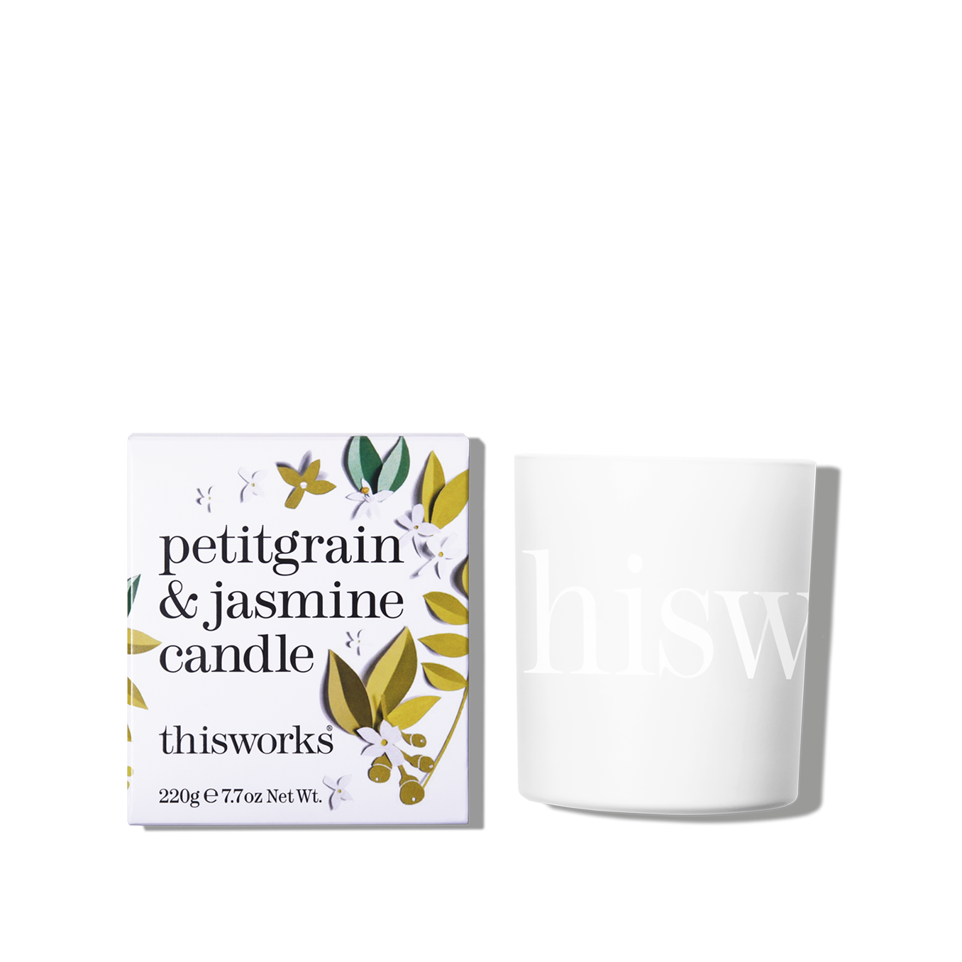 Petitgrain & Jasmine Candle Reduce Stress & Calm Your Mind This