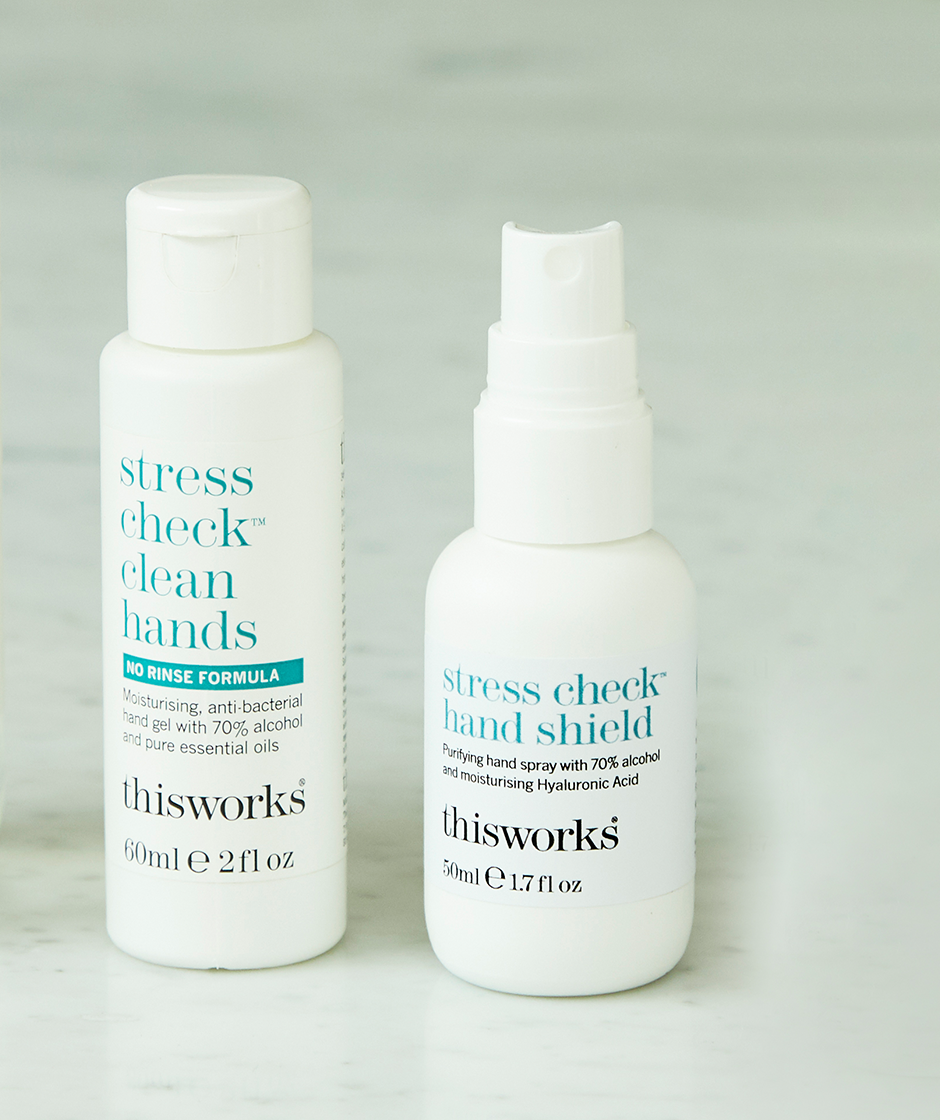 stress check hand shield