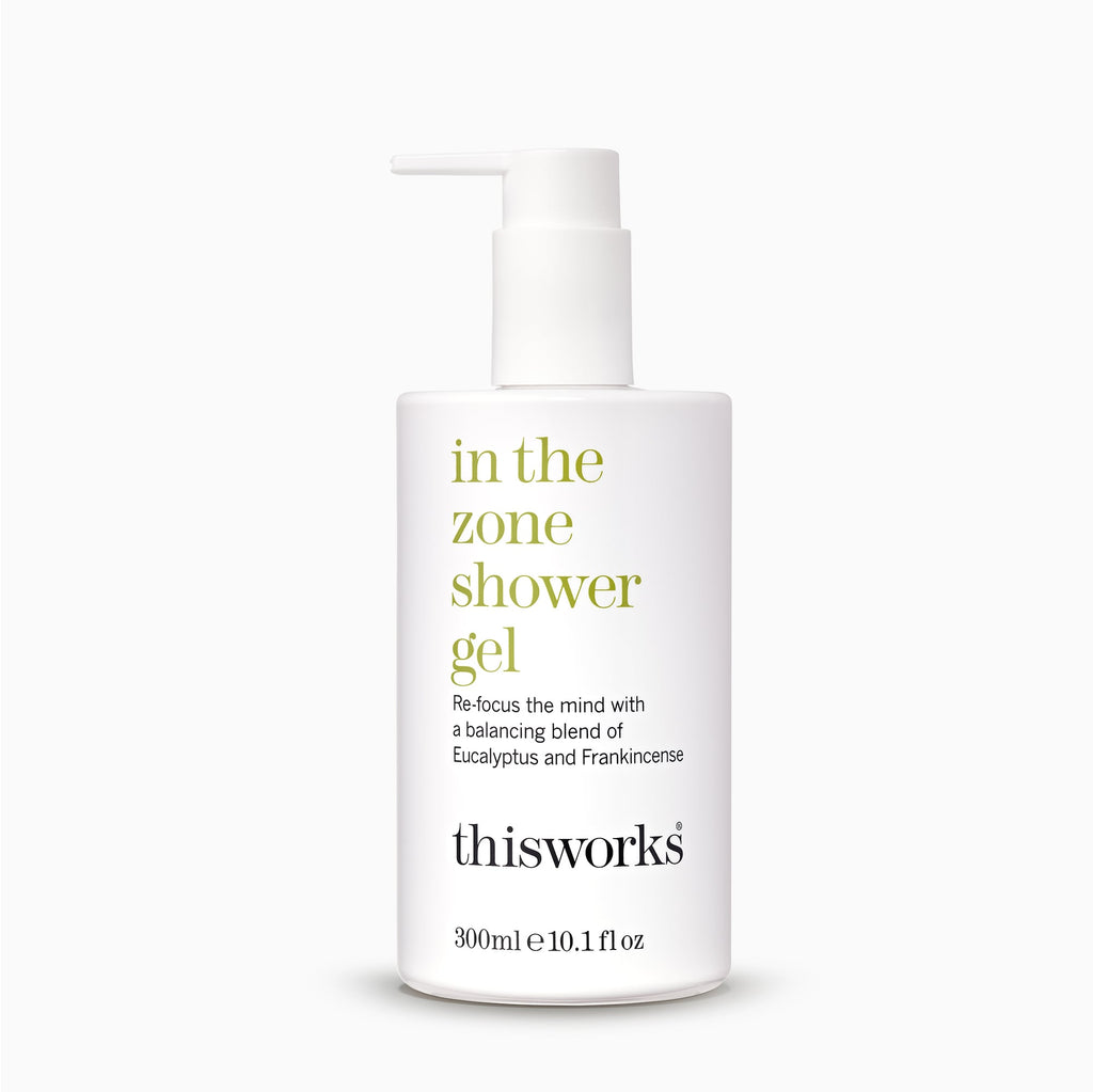 in the zone shower gel