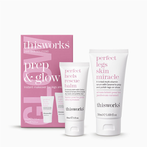 Prep & Glow Kit | Nourishing Legs & Feet Duo | This Works US