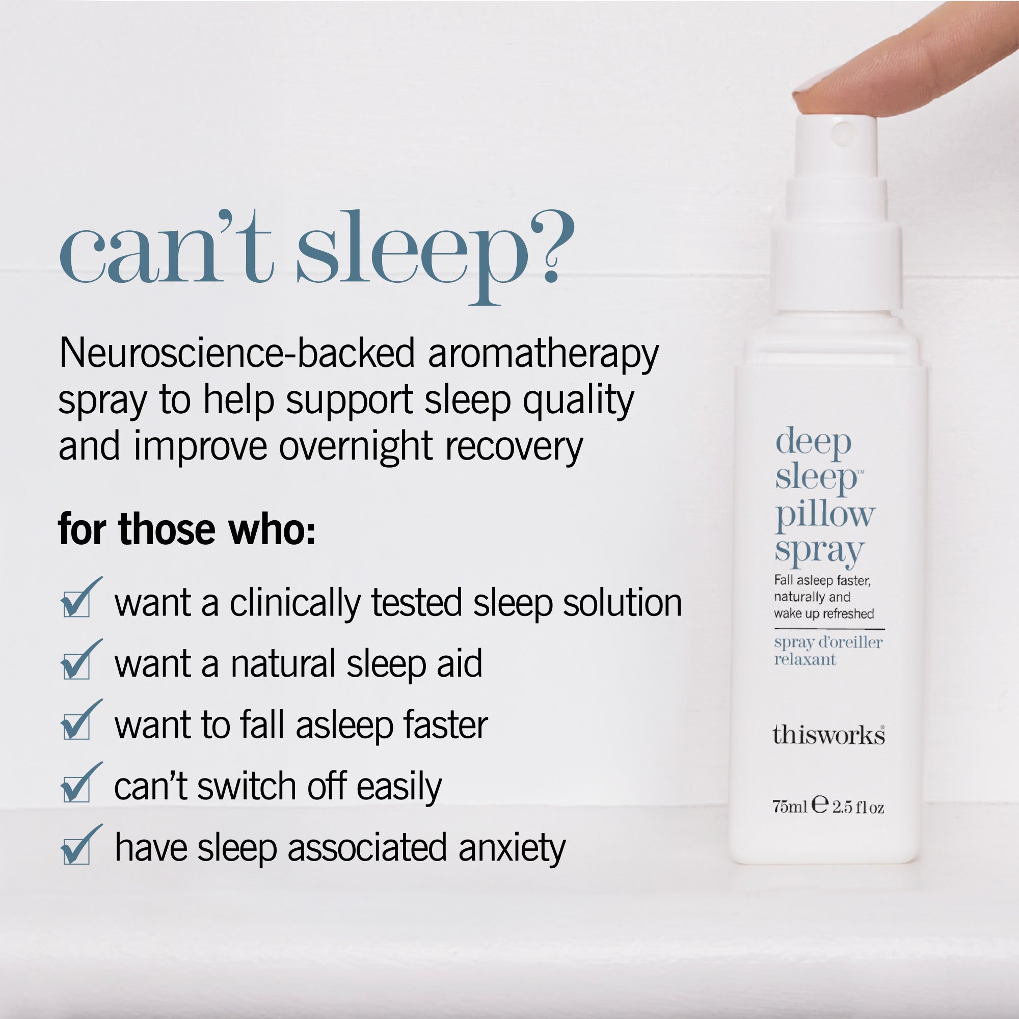 This Works Deep Sleep Pillow Spray