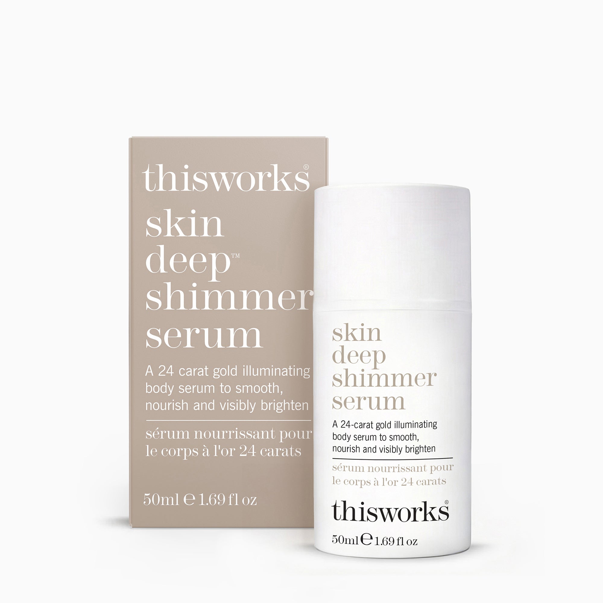 skin deep shimmer serum