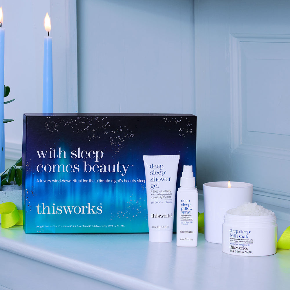with sleep comes beauty contents